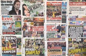 Título do Flamengo na Libertadores vira destaque em jornais peruanos; veja