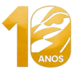 Ícone comemorativo de 10 anos do Coluna do Fla